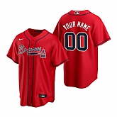 Atlanta Braves Customized Nike Red 2020 Stitched MLB Cool Base Jersey,baseball caps,new era cap wholesale,wholesale hats